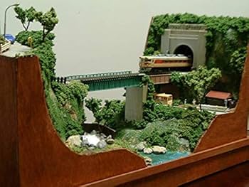 Amazon.co.jp: ゆめレール 日本の鉄道風景ジオラマ 山深い川沿い