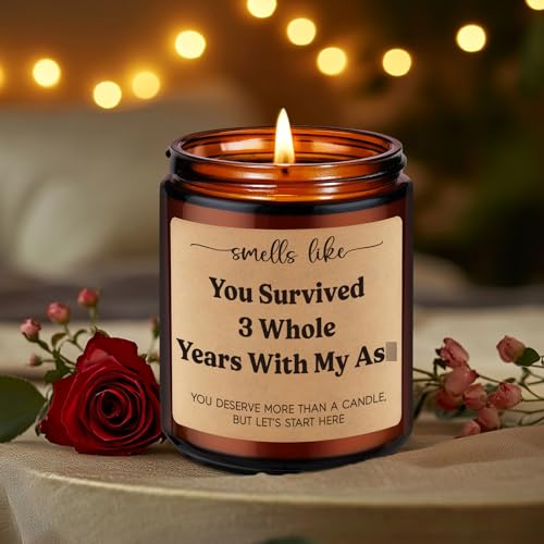 GSPY Leather Anniversary Scented Candle