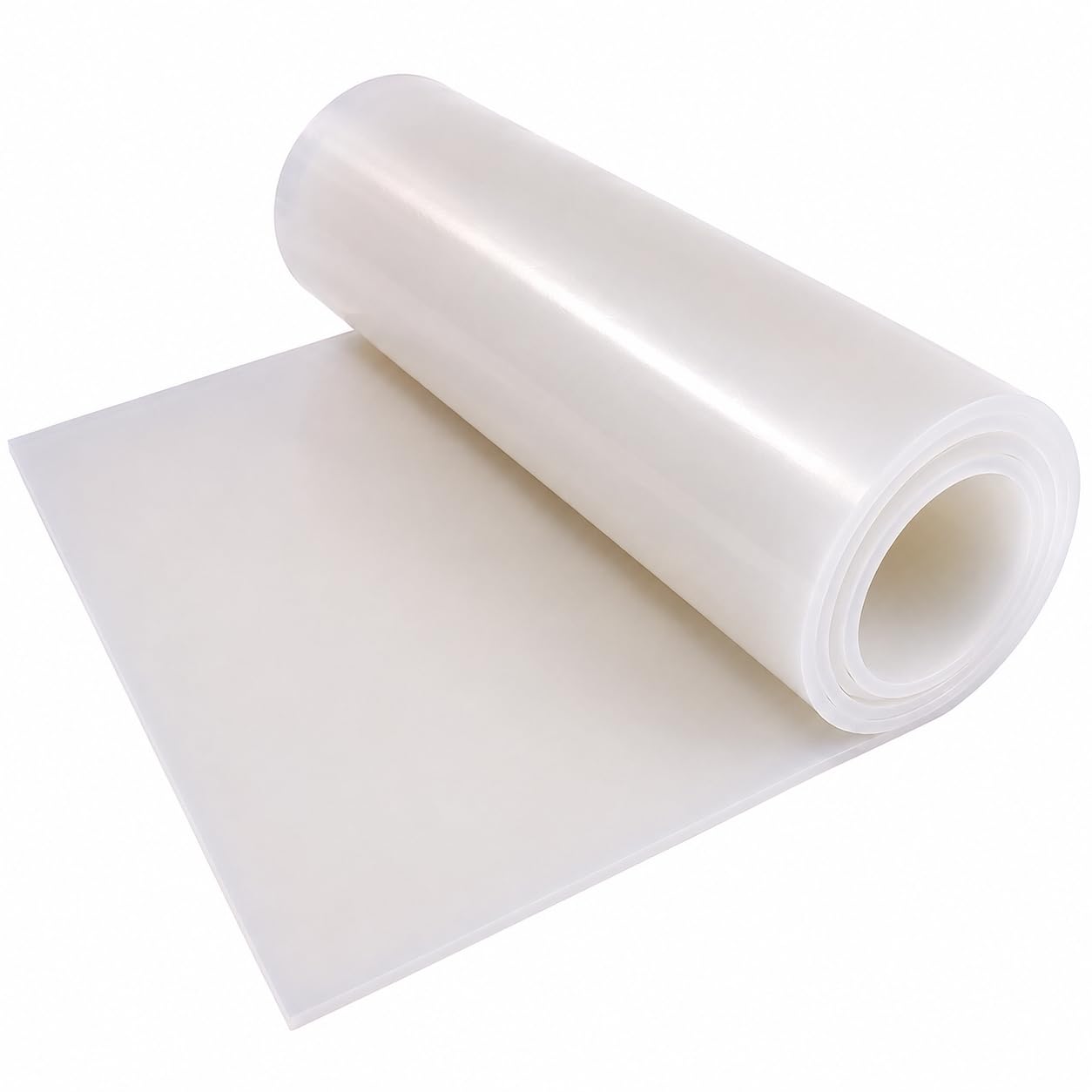 Silicone Transparent White Rubber Sheet for Seals and Gasket DIY, Food Grade (1.2 Metre x 1 Metre x 1mm)-image-38