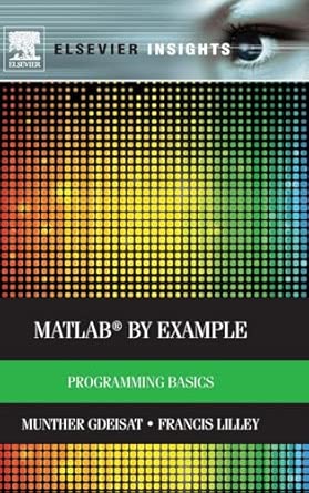 Matlab by Example: Programming Basics-Wow! eBook