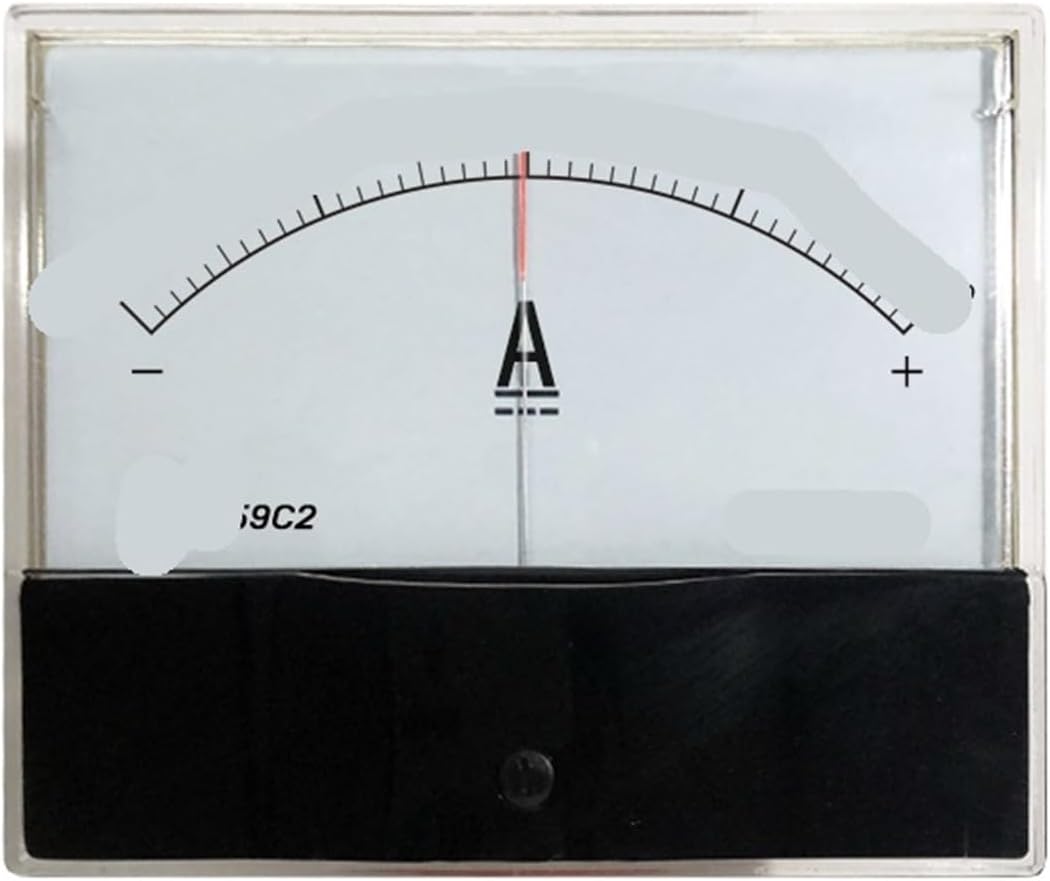 59C2 DC Positive and Negative Current Meter 100 * 120mm(DC -500mA to 500mA)