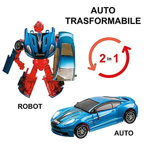 Mondo Motors - Auto giocattolo Robot transformer