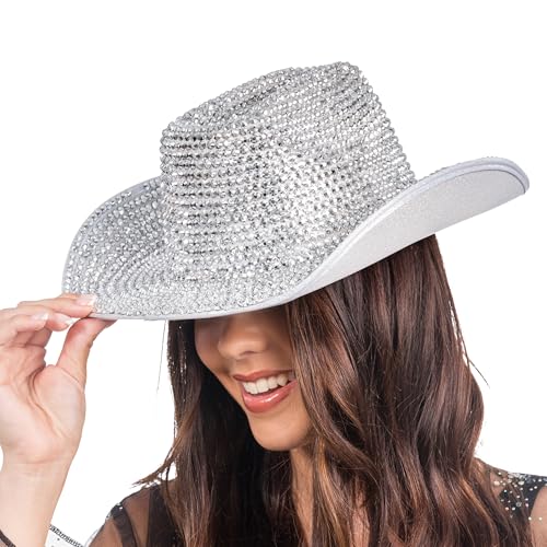 Chapeau de cowboy de rodéo pour festivals et déguisement de carnaval adulte