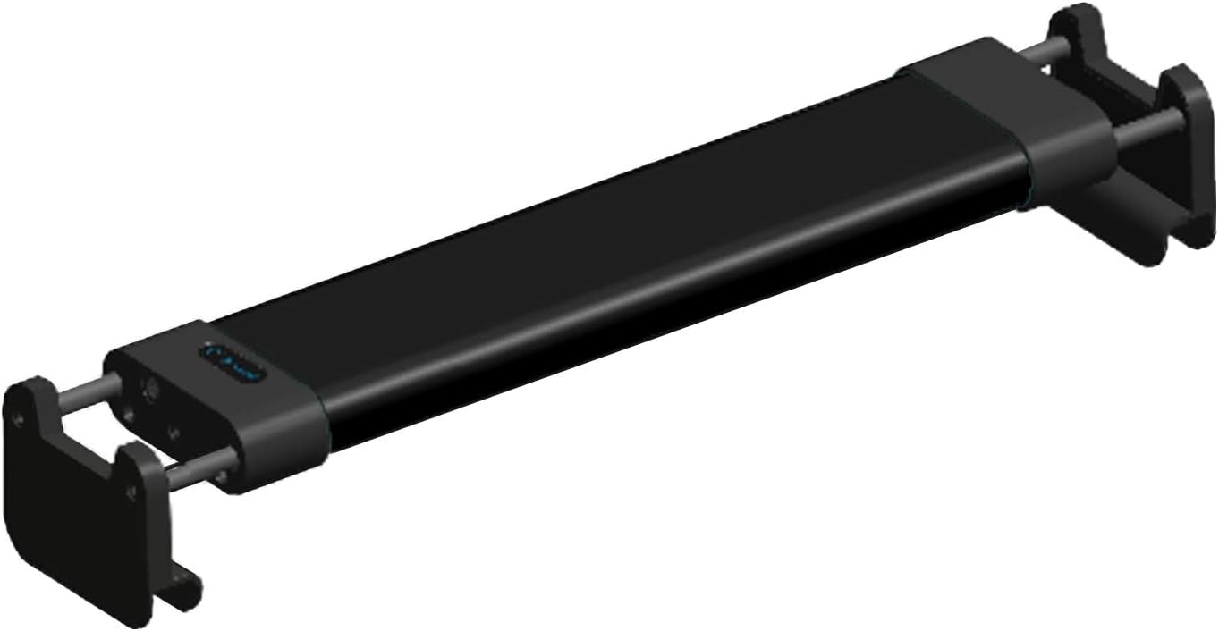 yalumi AquaHue Bluetooth Smart Full Spectrum LED Aquarium Light, Fish Tank Light with Extendable Brackets