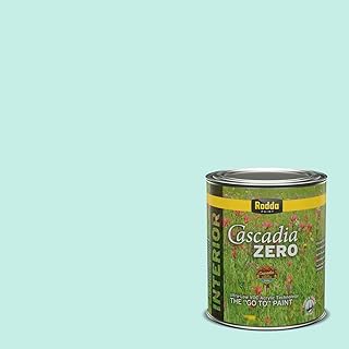 Rodda Paint CASCADIA ZERO Interior Satin Paint & Primer in One, Quart, B...