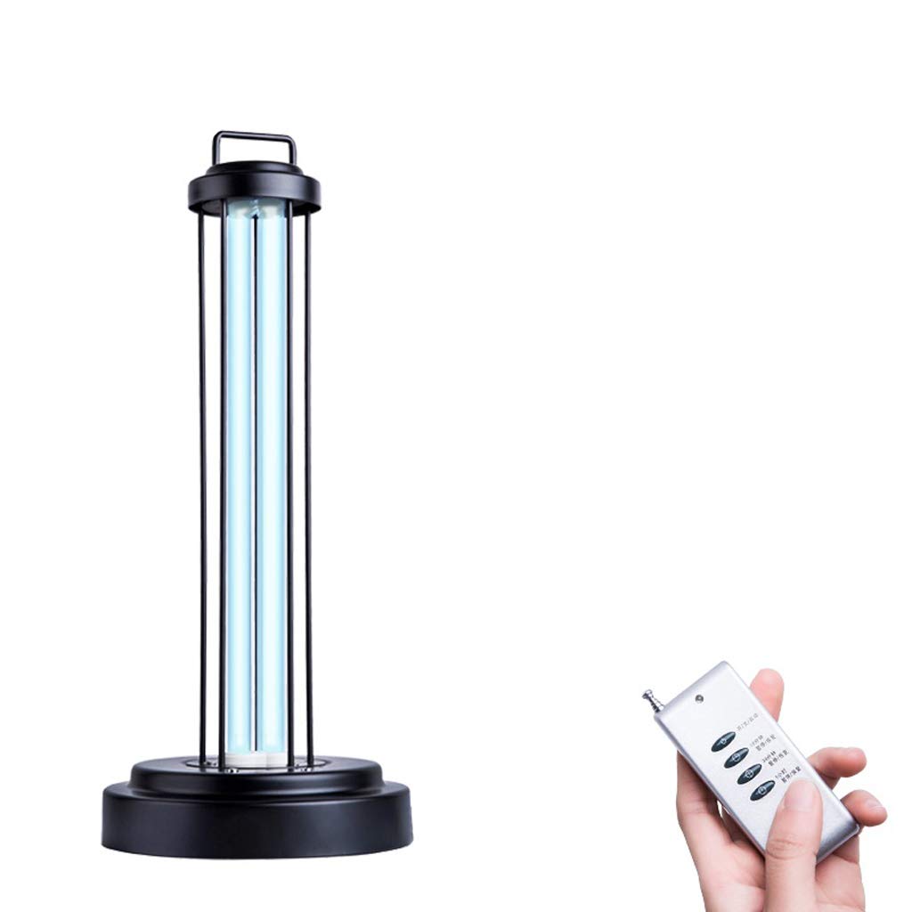 HYLR UV 38W LED Ozon Sterilisation Lampe - UV Desinfektionslampe - uv Lampe Desinfektion Antibakteriell Rate 99% keimtötende Lichter für Badezimmer, Schlafzimmer, Küche, Büro, Hotel