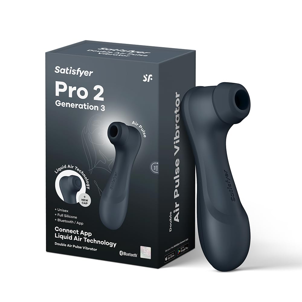 Satisfyer Pro 2 Generation 3 Vibrator with Connect APP | Liquid Air Tech