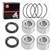Front Rear Heavy Duty Wheel Bearing 30x60x37mm & CIRCLIP For Can-Am Maverick Commander Outlander Renegade Max 330 400 450 500 570 650 800 80 1000 Defender HD10 HD8 DS450 293350118 293350040 293350150