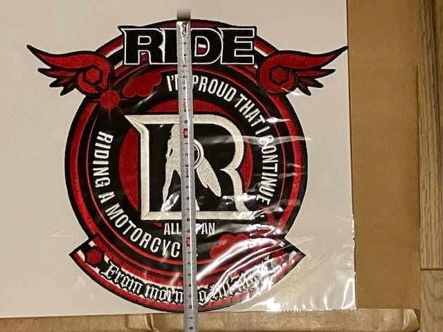KADOYA デニムベスト Rideワッペン付き