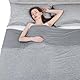 Elegear Kühldecke 200 x 220cm, Japanische Arc-Chill 3.0 Q-Max>0,5 Kühlfasern Selbstkühlende Sommerdecke, Doppeltes Kältegefühl absorbiert Körperwärme, kühlende Decke für Menschen Dünne Wohndecke Grau