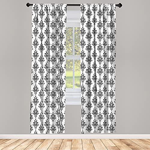 The Best Black and White Damask Curtains For Your Home Decor