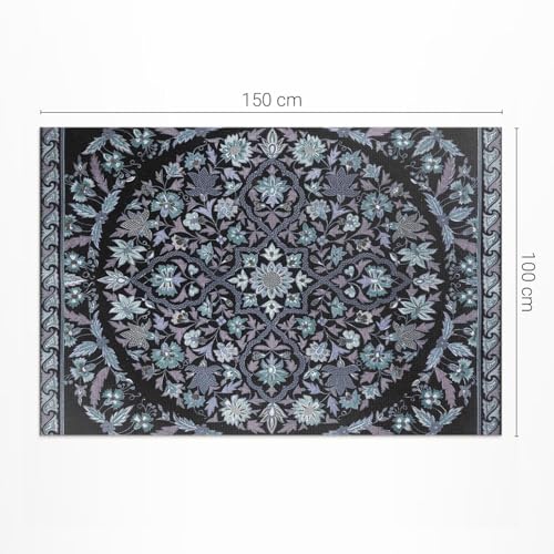 Tapis de jardin imperméable 100x150 anti-décoloration pour sol de balcon - 4