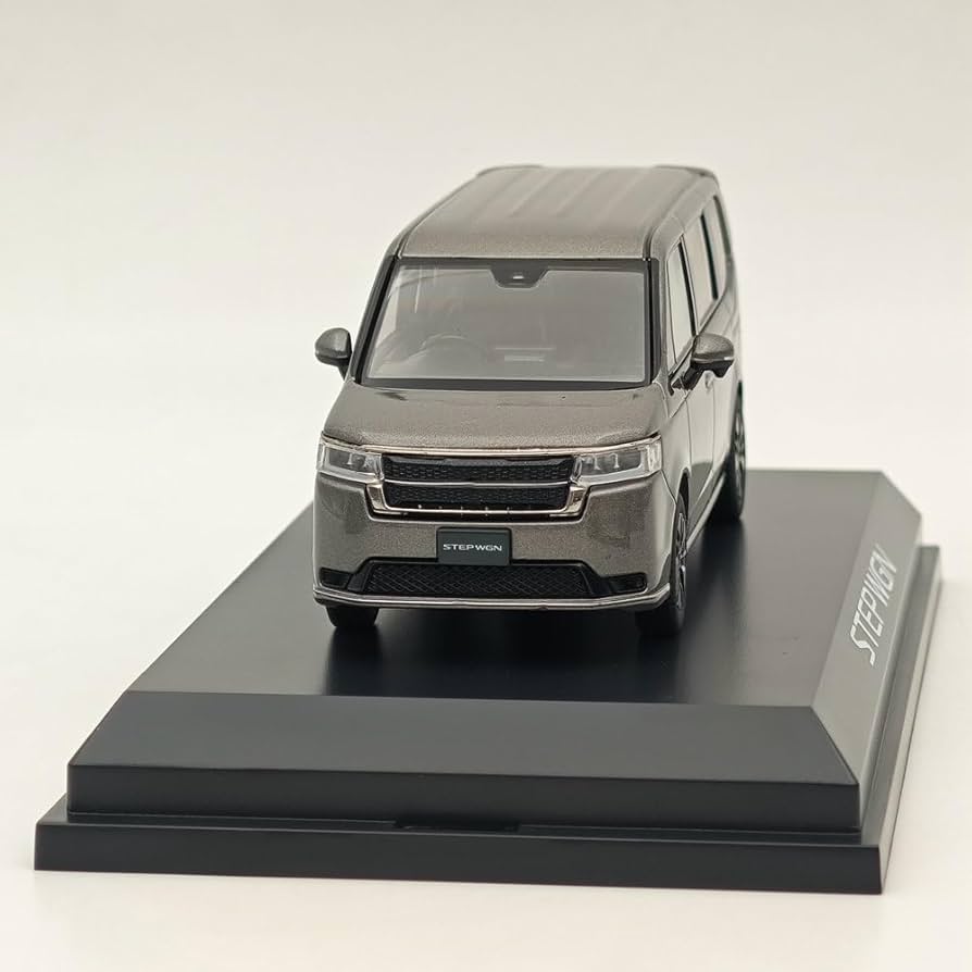 ステップワゴン 1/43 ミニカー ホビージャパン、1度限りの限定生産モデル「新型ステップワゴン