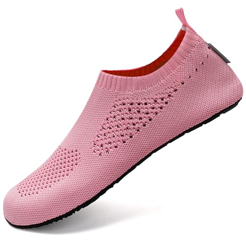 Image of WateLves Womens Barefoot Water Shoes Travel House Slippers for Indoor and Outdoor Aqua Socks for Beach Swim Surf Yoga Dancing Camping Must Haves