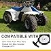 Podoy Recoil Pull Starter with Claw Pawl Cog Compatible with ATV Pocket Dirt Bike Scooter Chopper 33cc 43cc 47cc 49cc 50cc