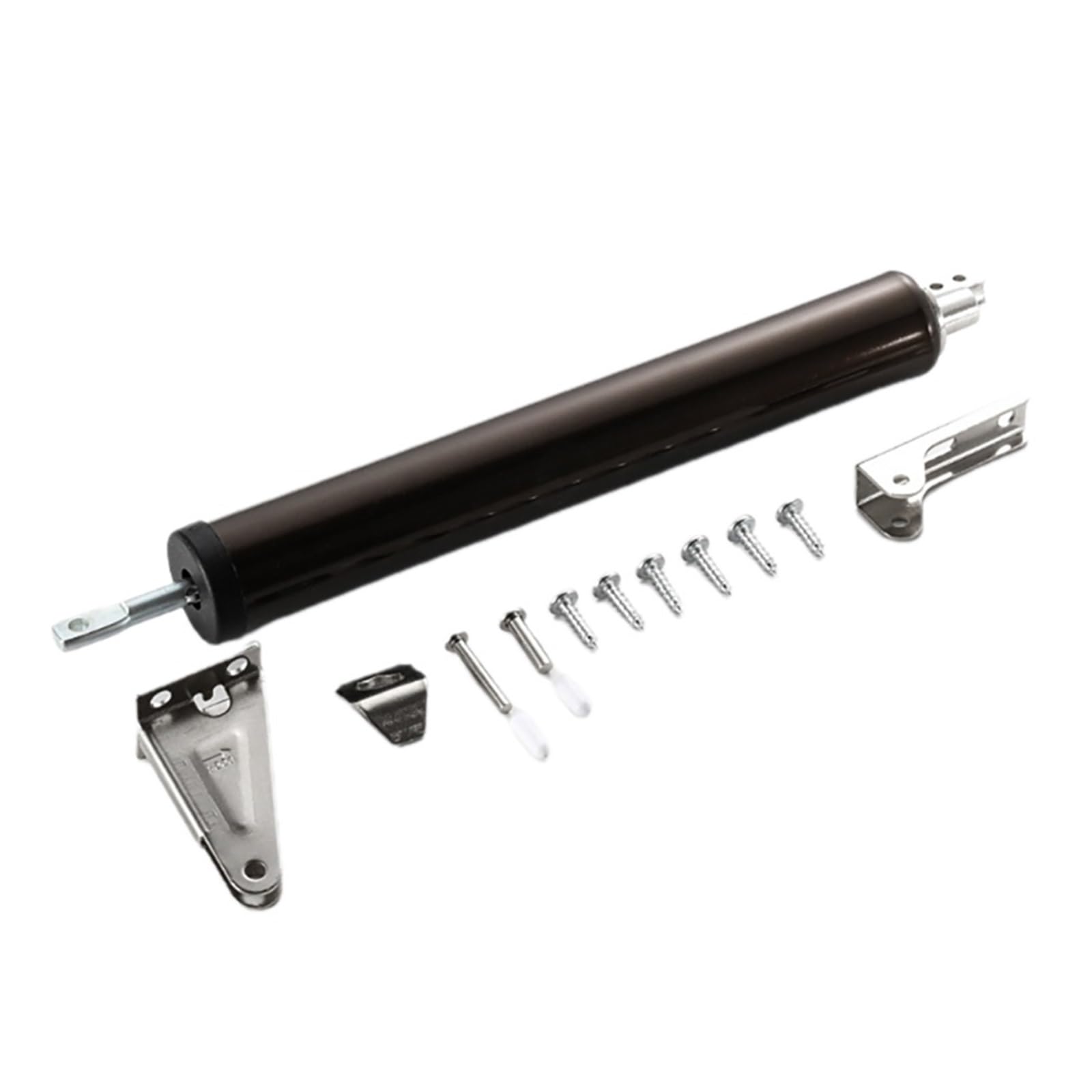 SWENEEN Automatic Door Closer 90 Degrees Within The Positioning Stop Soft Closing Device Adjustable Buffer Force Furniture Hardware 35Kg Easy For Home Commercial Use (Door Closer,Door Closer Set 02