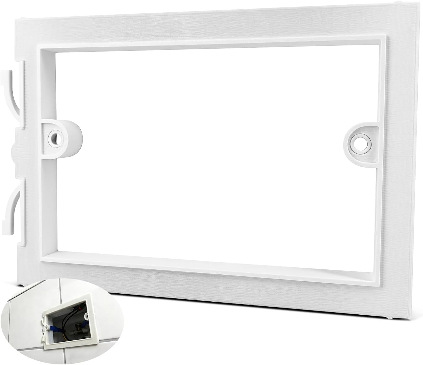 Suspension Frame Replacement Parts for Vigour Sanit Cistern - for Vigour Redonda 983.02/1, for Sanit S700 02.991.00 Actuator Plate, Toilet Cistern Push Plate Replacement Parts, Easy to Install Stable