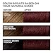 L'Oreal Paris Feria Multi-Faceted Shimmering Permanent Hair Color, R37 Blowout Burgundy (Deep Burgundy), Pack of 1, Hair Dye