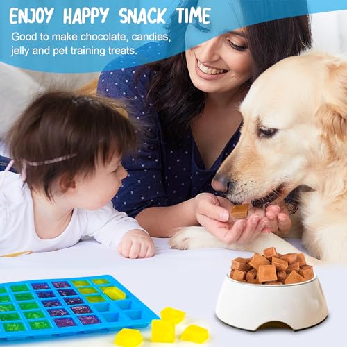 image for Mini Square-Terrace Silicone Chocolate Molds 50 Cavities - Walfos Non 