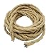Summer-Home 32.8Ft Antique Industrial Electrical wire,Twisted Electric Rope Light Cord,Hemp Rope Covered Light Wire,Vintage Style Lamp Cord