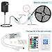 Nexlux LED Strip Lights, WiFi Wireless Smart Phone Controlled 16.4ft Waterproof Strip Light Kit Black Color Changing Lights,Working with Android and iOS System,IFTTT