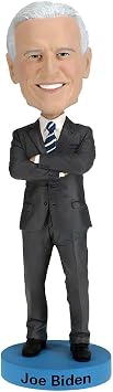 Royal Bobbles Joe Biden, 46th President of the United States 7.9 Inches Tall Collectible Bobblehead Statue