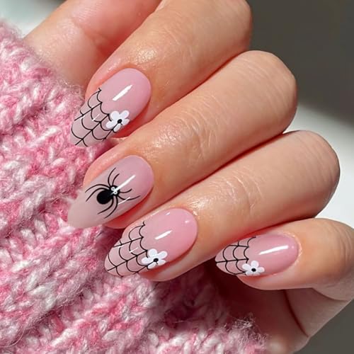 JMEOWIO Uñas de Gel Pegatinas Halloween Pegatinas Uñas Gel Nail Art Stickers Decoración