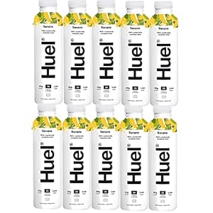 10 x 500ml Ready To Drink Complete Meal Banana Flavour Low Sugar Plant Based