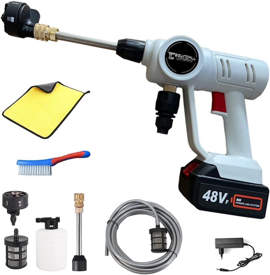 Cordless Pressure Washer,BigWindmill Portable Power Washer