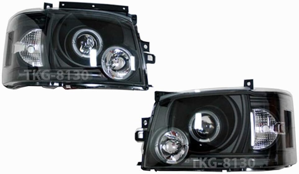 K1AutoParts LED L.E.D Front Projector Headlight Head Lamp For Toyota Hiace Commuter 2005-2010