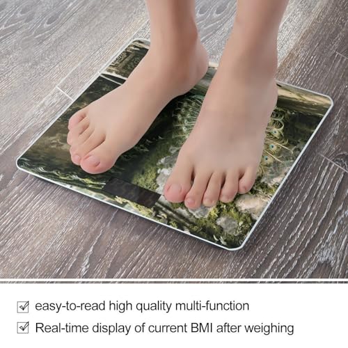 Báscula digital de baño para peso corporal con vidrio templado miniatura 5