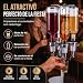 Imagen de GOODS+GADGETS® Dispensador de Botellas de Licor para 4 Botellas