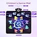 LivelyCove Wireless Bluetooth Dance Mat | Built-in Music 8 Games 3 Levels | Gifts for Kids Birthday Christmas Children's Day | Boys Girls 3-15 Years Old