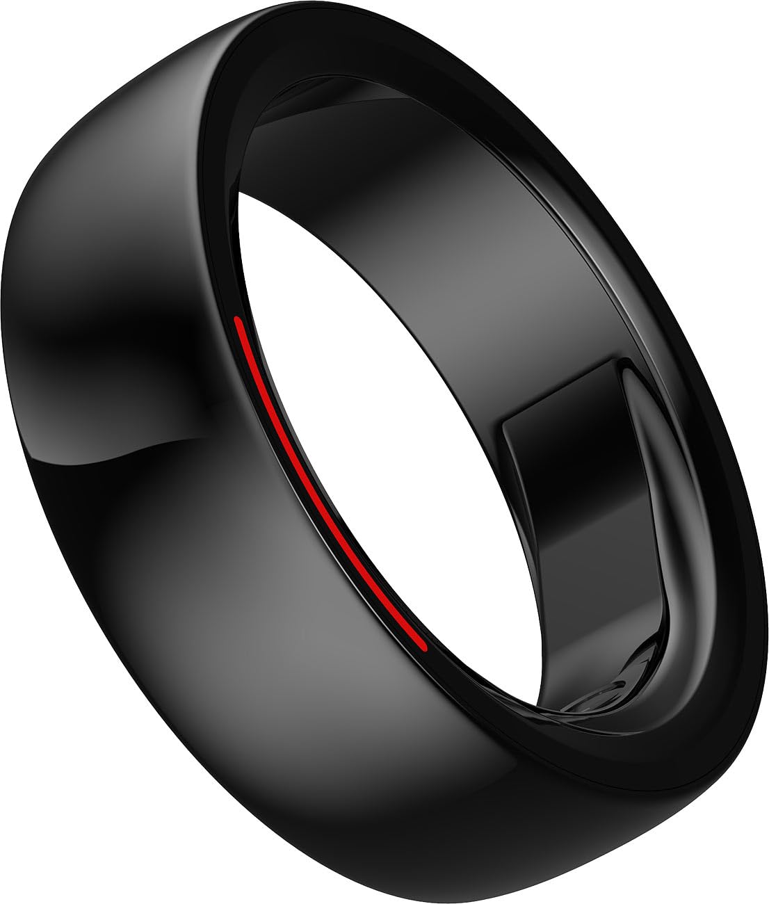 Bague connectée fitness coloris noir – Taille 10 (US) / 62-63 (FR) [Newgen Medicals]