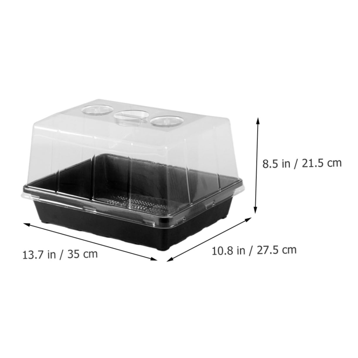 1ensemble Plateau De Germination Reutilisable Plastique pour De Trays pour Débutants Jardinage pour Pépinières Et Cultures Intérieur