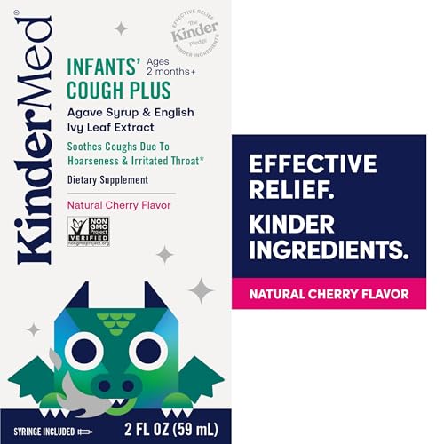 Kindermed Infants' Cough Plus, Made With Organic Agave Syrup And English Ivy Leaf Extract thumb #1