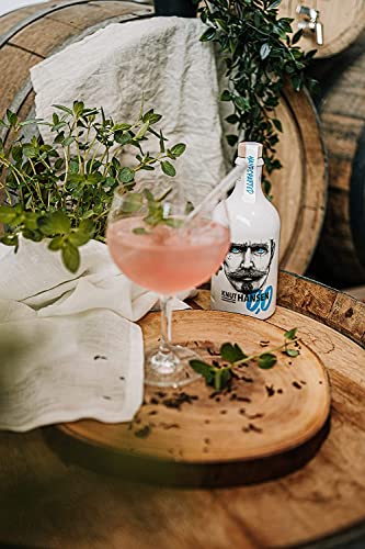 KNUT HANSEN 0,0 | Alkoholfrei | Zuckerfrei und mit regionalen Zutaten | Handcrafted nach nordischer Art in eigener Manufaktur | Abgefüllt in nachhaltiger Keramikflasche | 500ml