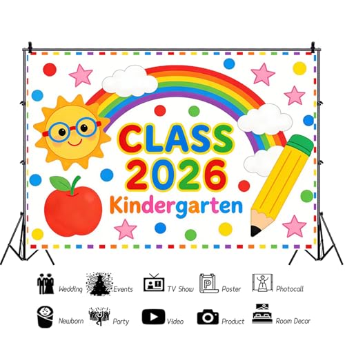 Fondo Fotográfico 10x8ft para Graduación Infantil miniatura 2