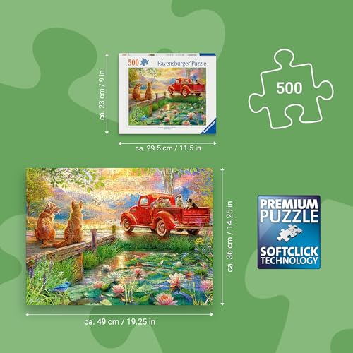 Ravensburger Puzzle Été Puzzle 500 Pièces Adultes - vue 5
