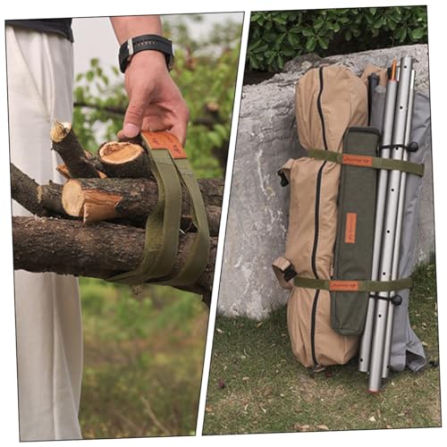 BESPORTBLE 2 Peças De Alça Para Suprimentos De Bagagem Tiras De Fixação De Bagagem Tiras De Acampame