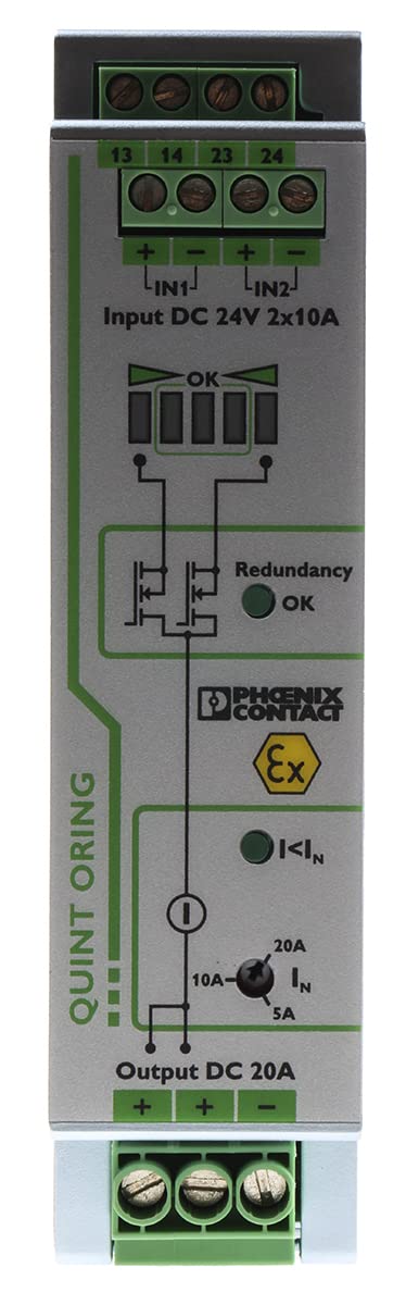 Phoenix quint-oring – Modulo quint-oring/24Dc/2 x 10/1 x 20 1 x 20 A
