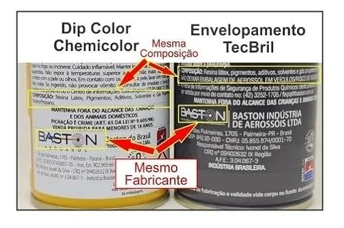 Dip Envelopamento Para Rodas Multiuso Preto Brilhante 400ml