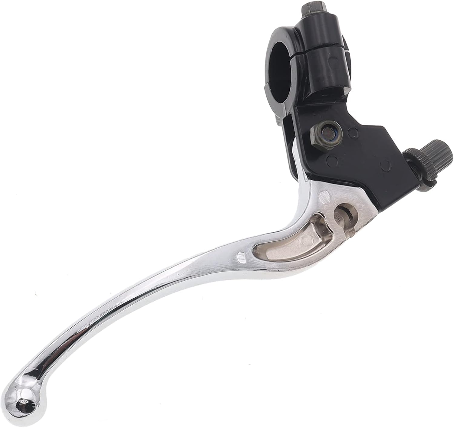 Silver Motorcycle Left Clutch Brake Handle Lever Perch for CRF XR 80 100 CRF80 XR200 SSR 50cc-125cc