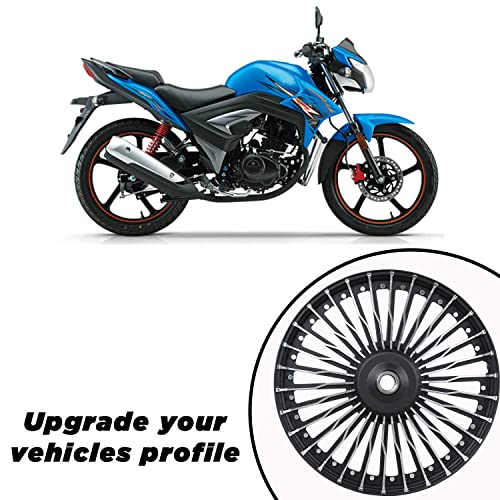 Image of BRA62PQ 18 inchX18 inch Tyre Alloy Wheel Bike Rim BIG HUB for Tube & Tubeless Tires Durable & Sturdy Front Disc Brake Compatible with Yamaha RX 100