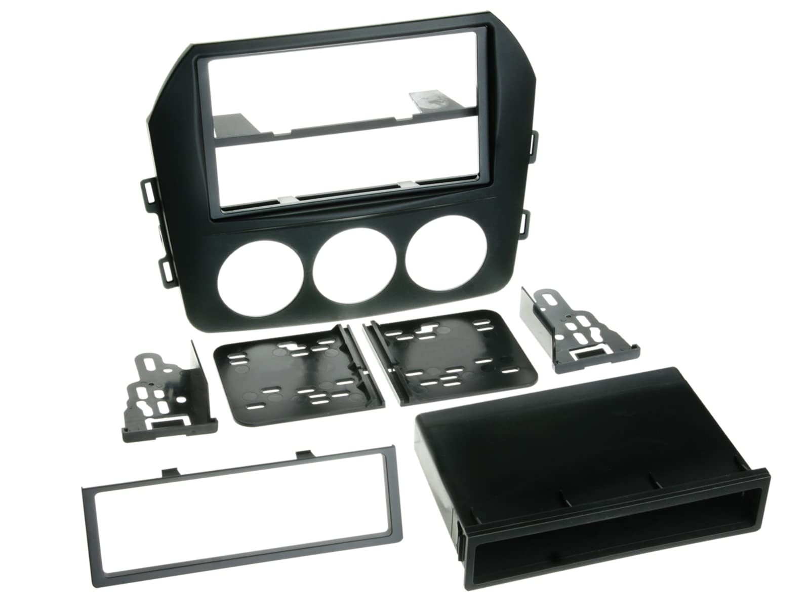 V 381170-12 Radioblende MX-5 / Miata (NC) Felift 2009-2010 1 2 DIN