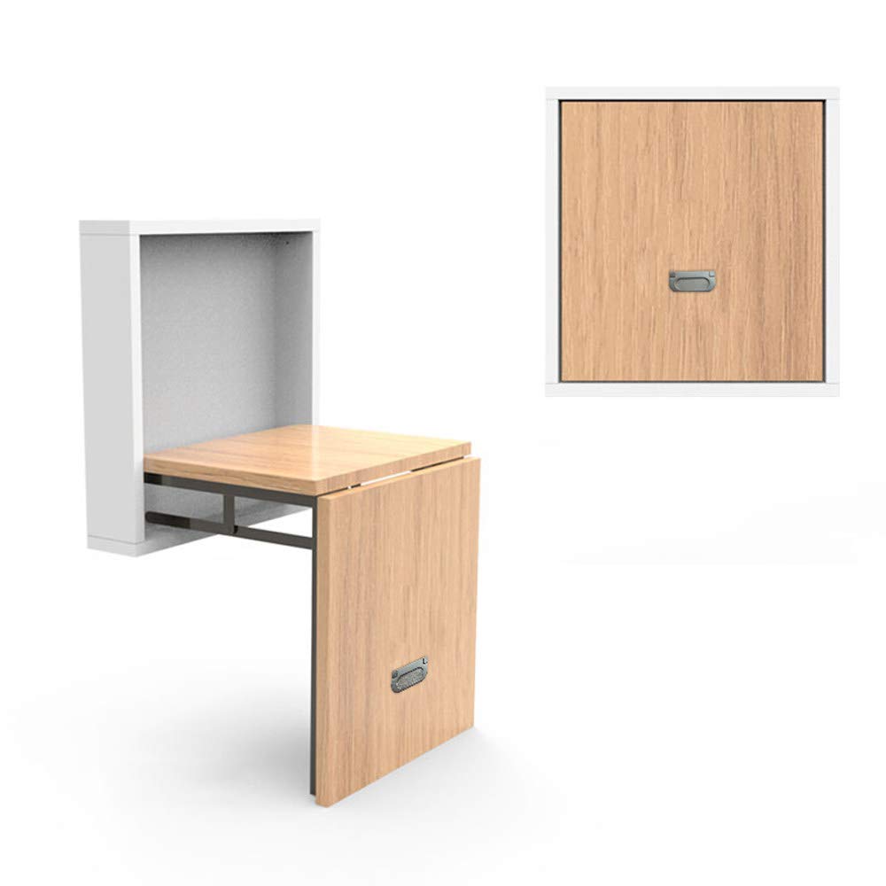 Foldable Wall Mounted Safety Stool Chair Solid Wood Entryway and Hallway Folding Spa Bench Space Saving Footstool Furniture