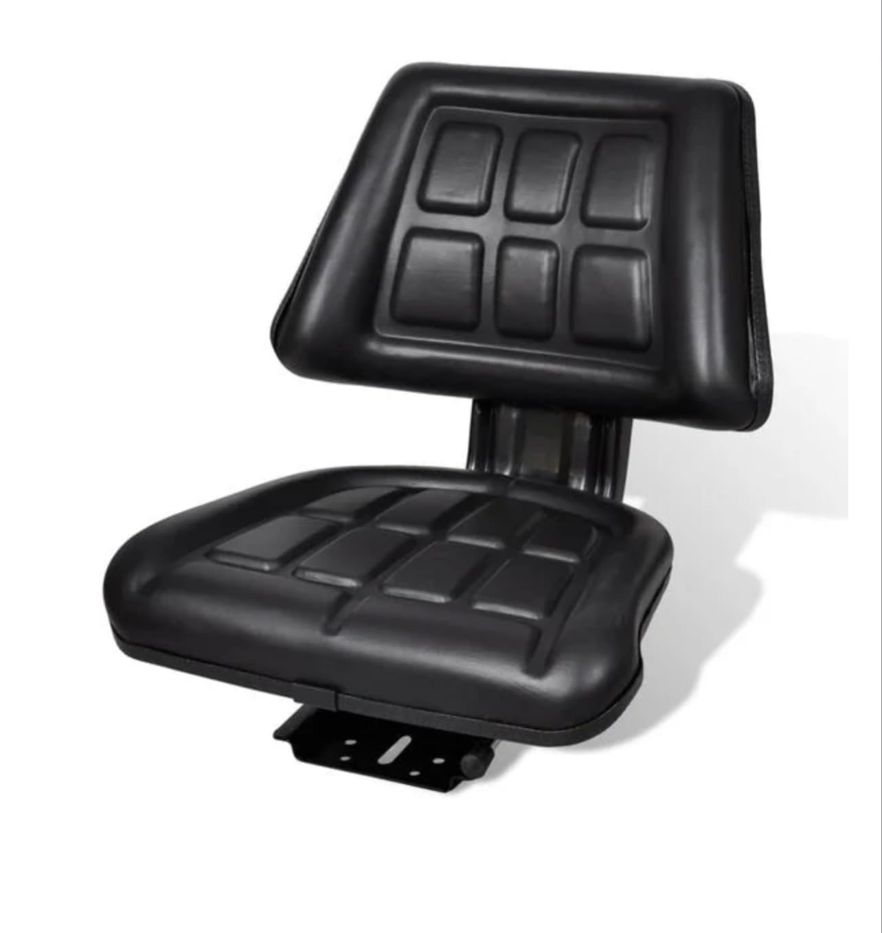 Siège Universel Tracteur PVC Noir RM30 | Pour Machines Agricoles, Pelleteuses, Industrielles, d'Élevage, Motos Agricoles, Sièges Faucheurs, Chariots Élévateurs
