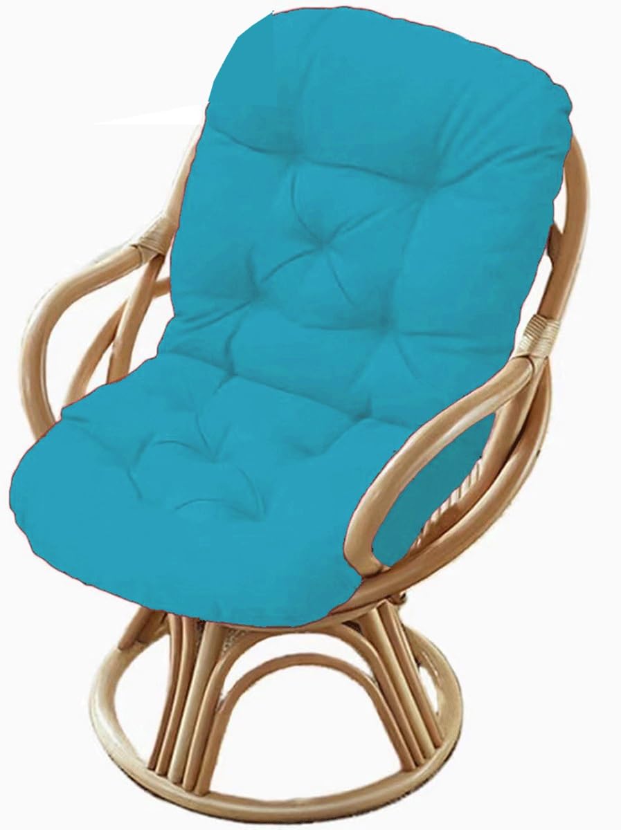 Na zewnątrz LounCush gruba poduszka rozkładana 100 x 45 cm / 120 x 60 cm antypoślizgowa poduszka do siedzenia na patio futrzane miseczki na stół do Sun Los.