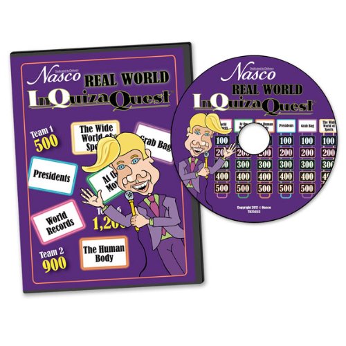 Nasco TB25653 InQuizaQuest Interactive Game Show Style CD