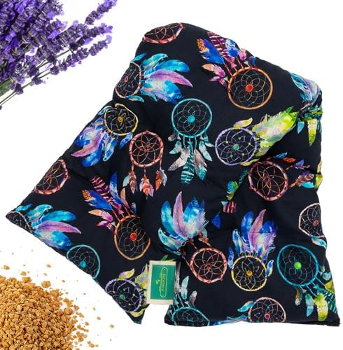 Saco Semillas Microondas - 50x15cm Semillas y Lavanda, 100% Algod...